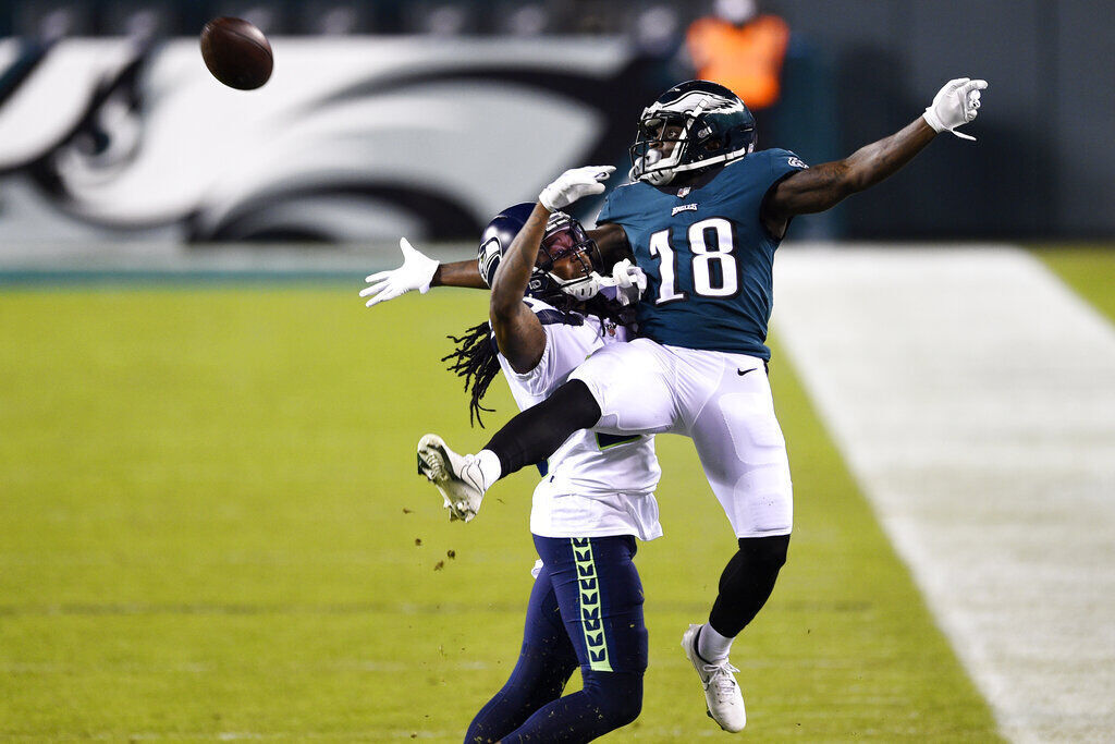 APTOPIX Seahawks Eagles Football